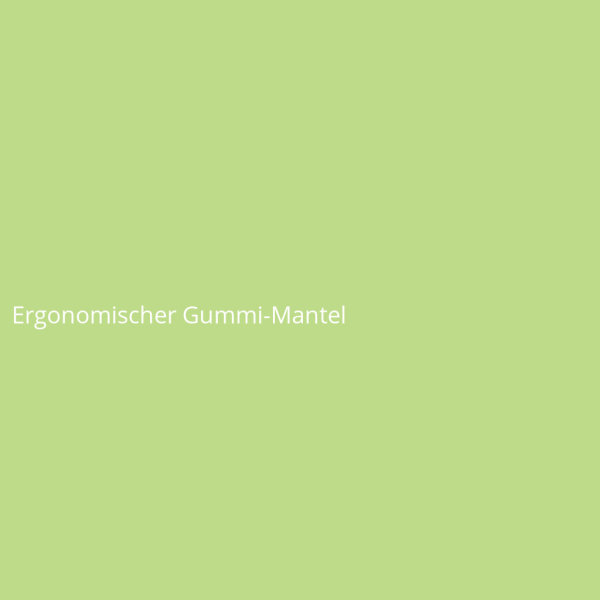 Ergonomischer Gummi-Mantel